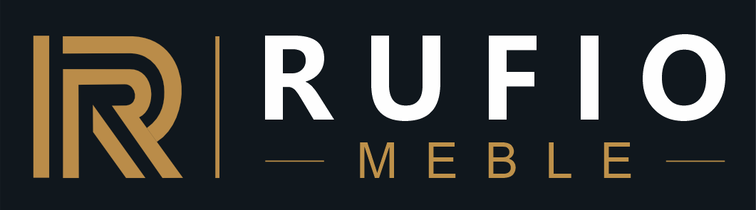 Logo RUFIO MEBLE, firma stolarska łódź